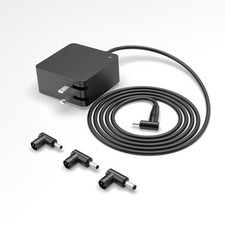 65W Charger Compatible with Asus Vivobook 4.94 x 4.21 x 1.65 inches, black