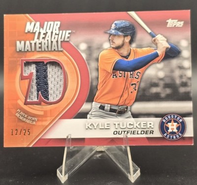 2021 Topps Series 2 - Major League Materials - Kyle Tucker #MLM-KT (MEM, /25)