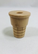 Melissa  Doug Scoop  Serve Ice Cream Counter Vanilla Cone Replacement UNUSED