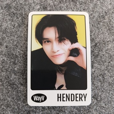 WayV Hendery Photocard In my youth Official trading card K-pop