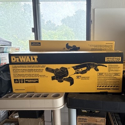 DEWALT DWE43840CN 7'' Brushless Angle Grinder Trigger Switch Kickback Brake