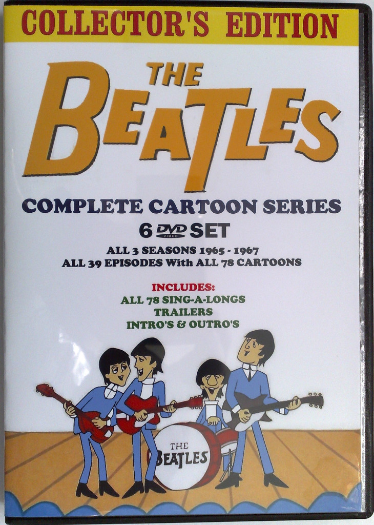 DVD 1960's BEATLES Cartoons TV Show Collectors Gift Set with Synopsis Booklet