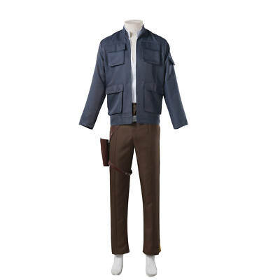 Cosplay Star Wars A New Hope Han Solo Kostüm Halloween Fancy Kleid Outfits Anzug