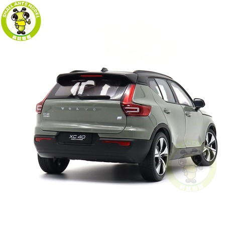 1/18 Volvo XC40 Recharge Electric Car Green Diecast Model Toy Car Friends Gifts - Picture 4 of 15