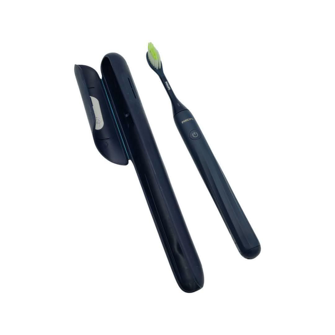 Philips One by Sonicare Battery Toothbrush, Midnight Navy Blue, HY1100
