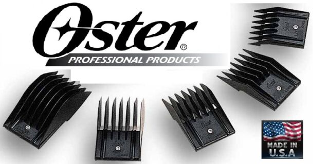 OSTER A5 A6 UNIVERSAL #40 Clipper Blade&GUIDE COMB SET (Clip/Snap On