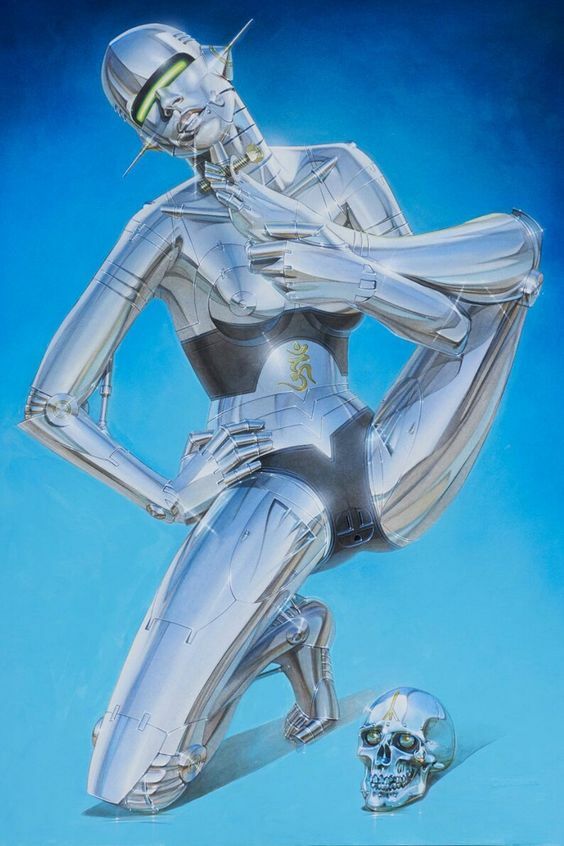 Tableaux science-fiction robotique sur toile canvas tendue de salon