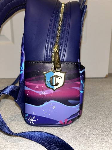 Cinderella Castle Leather Loungefly Backpack Disney World Disney Parks Bag - Picture 7 of 12