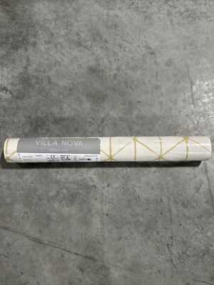 Villa Nova Wallpaper Haldon Ochre W635/01 (20 1/2 x 11yd) *Open Box*