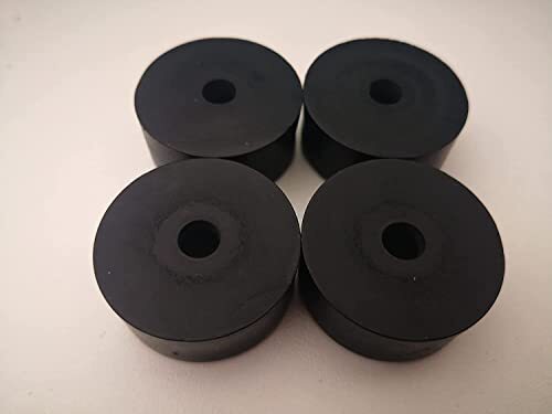 Vibration Foot Pad Isolator Rubber Bumper For Many Compressors Generators 4PCS