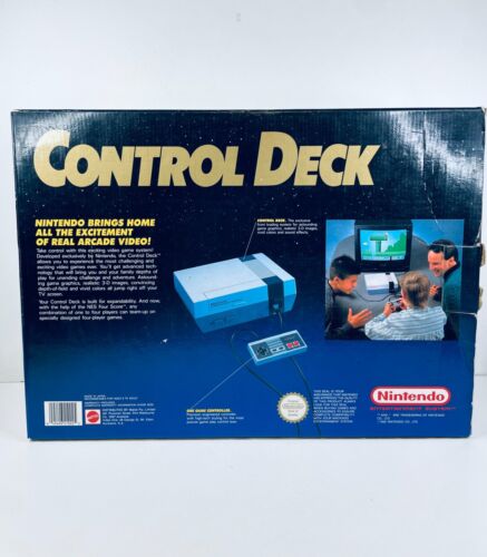 NES Nintendo Entertainment Mattel Console Controller PAL - Boxed - Fast Post - Foto 4 di 18