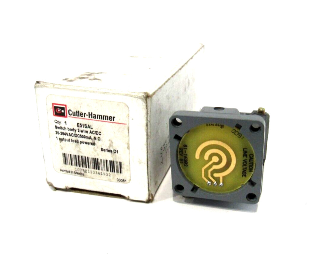 NUEVO CUERPO DE INTERRUPTOR LÍMITE CUTLER HAMMER E51SAL