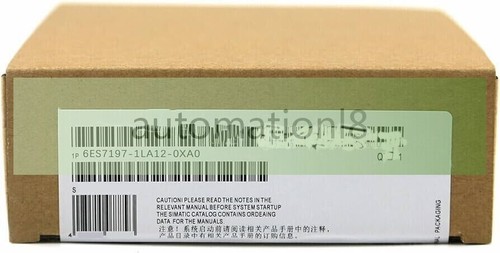 New Sealed SIEMENS 6ES7197-1LA12-0XA0 w/ UPS