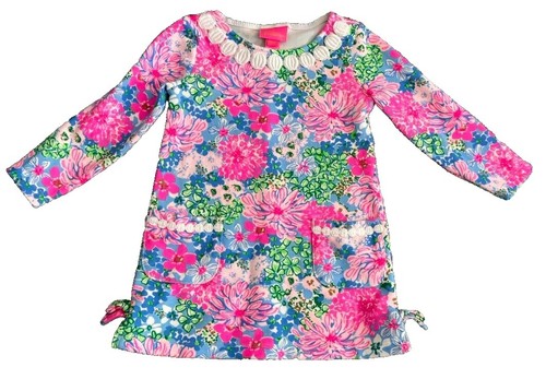 NWT Lilly Pulitzer Mirelle Oyster Bay Navy De Vine Ruffle Wrap