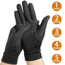 Arthritis Compression Gloves Copper Therapy Gloves Relieve Joint Disease, S-XL