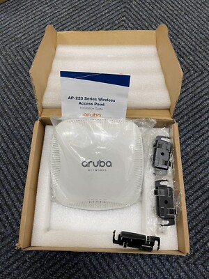 Aruba APIN0205 Instant Wireless Access Point Dual Band WiFi with AP-220-MNT-W1