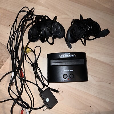 AtGames Sega Genesis Classic Game Console 80 Built-in Games with 2 Controllers