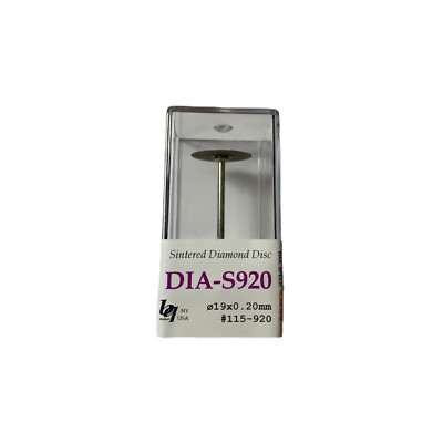 Dental Lab Sintered Diamond Disc - 19 x .20 mm - Red Dot