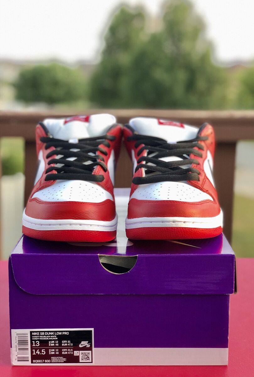 Nike SB Dunk Low Pro Chicago J-Pack Size 13 Air Jordan Zoom Nike SB Dunk Low Pro Chicago J-Pack Size 13 Air Jordan Zoom