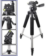 57" Tripod Pro Series With Case For Sony HDR-CX700V HDR-CX230 HDR-PJ200 DCR-SX65