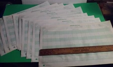 Lot 10 Vintage FORTRAN Computer Paper Coding Form Sheets Ampad 23-400 13.5 x 8.5