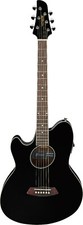 IBANEZ TCY10LE-BK Talman Doppel Cutaway Preamp Lefty black optimiert eingestellt
