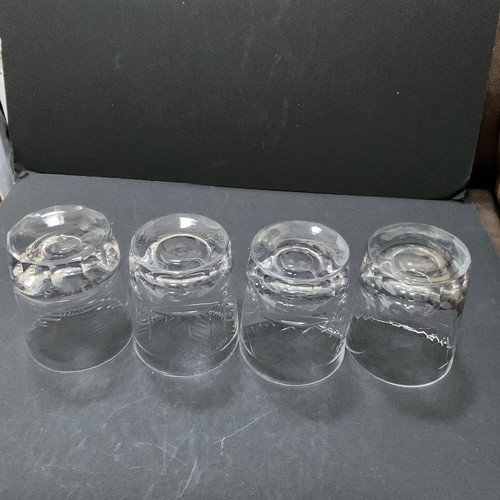 Pottery Barn La Rochere Dandy Whiskey Glasses Christmas Assorted Set of 4, 10Oz. - Picture 4 of 10