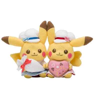 Pokemon Center Japan Pikachu Sweet Treats Valentines 2018 Pair