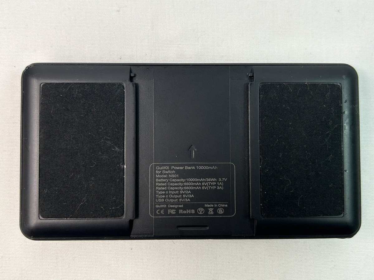 Power Bank Compatibile per Switch NS Batteria di Ricarica, 10000mAh Type-c/ USB A Doppia Alimentazione Banca Portatile per Switch NS e Dispositivi Mobili
