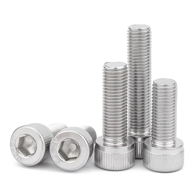 A2 Stainless Fine thread pitch Hex Socket Head Cap Screws Allen Bolts