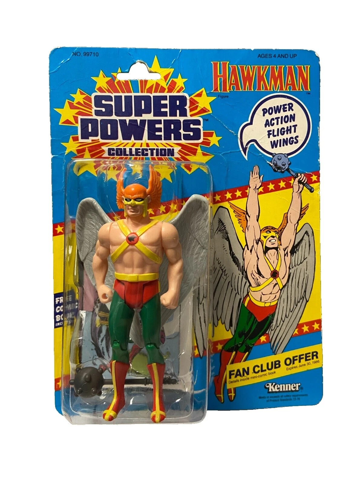 Figuras de acción de acción Kenner Hawkman