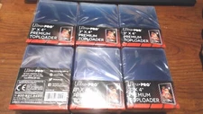 Ultra Pro 3 x 4 Ultra Clear Premium Toploaders - 6 Packs of 25 (150 total)