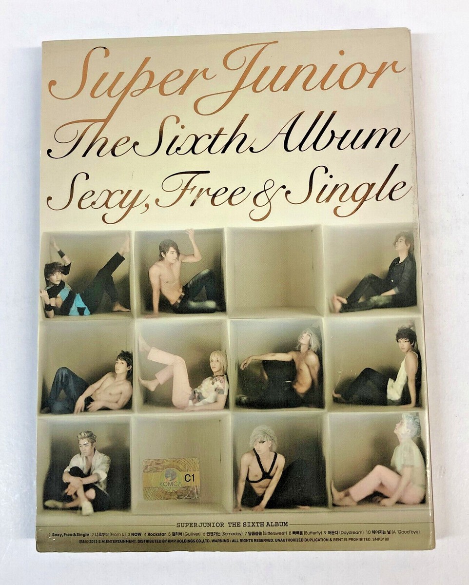 Super Junior - Sexy, Free & Single: the Sixth (6th) Album (2012
