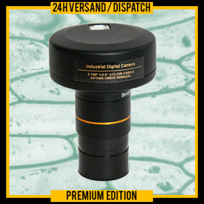 EYEPIECE MICROSCOPE CAMERA/PHOTO DIGITAL USB PC MC5
