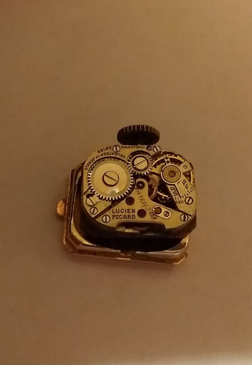 Mouvement De Montre Suisse Lucian Picard 17 Rubis - Pour Pièces - Occasion