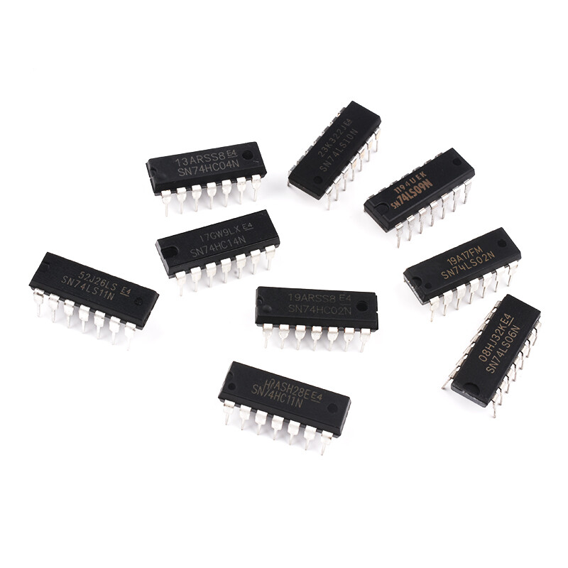 74LS07 Circuito Integrato DIP-14 – Nikko UK – Componente Elettronico Per Fai-da-te - Foto 3