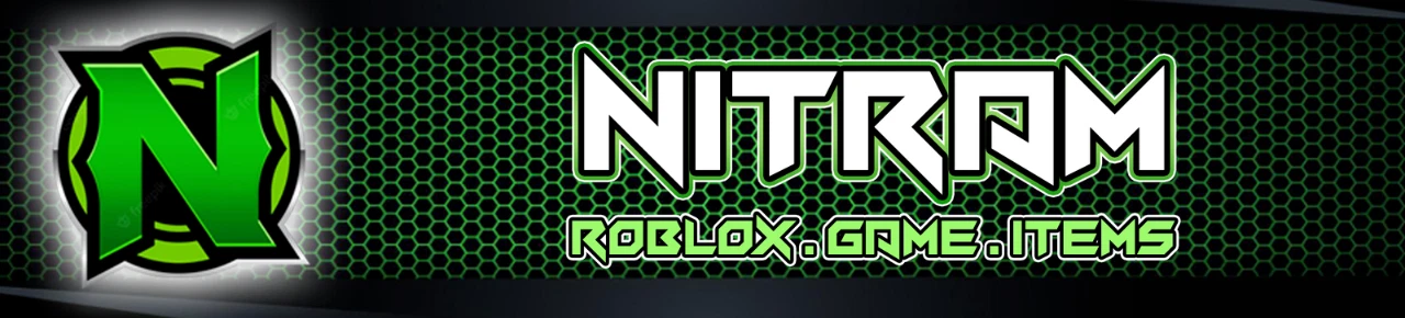NITRAM's Roblox Store Banner