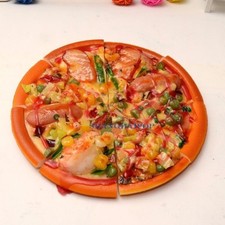 Artificial Fake Realistic Pizza Food Bread Imitation Home Kitchen Decor 6.7''