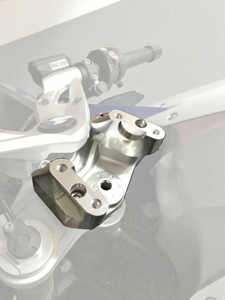 Adaptador de clip de manillar elevador CNC altura 28 mm para BMW R1200RS 2015-2018 R 1200 RS Foto 2 de 2