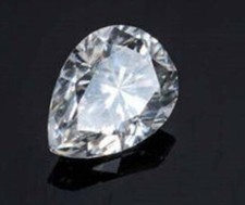 Lab-Grown 3.3 Ct CVD Diamond Pear Cut D Color VVS1 EGL Certified Gems 6AGA