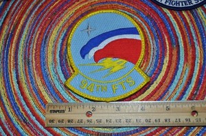 USAF 94th Flying Training Squadron 94 FTS patch on Hook & Loop