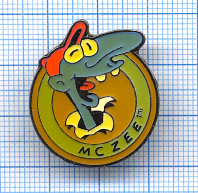 Anstecknadeln Vintage Angus McZee Microsoft Kids Software Creative Writer in den 1990er Jahren