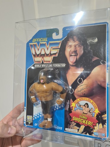 WWF Hasbro Samu Wrestling Figure MOC Mint On Card ...