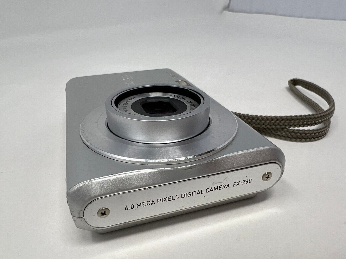 Casio Exilim Zoom EX-Z60 6.0MP Digital Camera UNTESTED PARTS UNIT