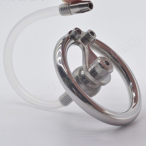 NUEVO Dispositivo Jaula de Castidad Masculina Cinturón Negativo Sissy Anillo Inoxidable Esclavos de Metal - Imagen 2 de 42