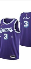 NWT Anthony Davis Lakers Nike Swingman City Edition Jersey Size Youth M 10-12