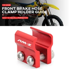 Front Brake Cable Guide Hose Clamp Line Guide Holder For SUZUKI RMZ250 RMZ450