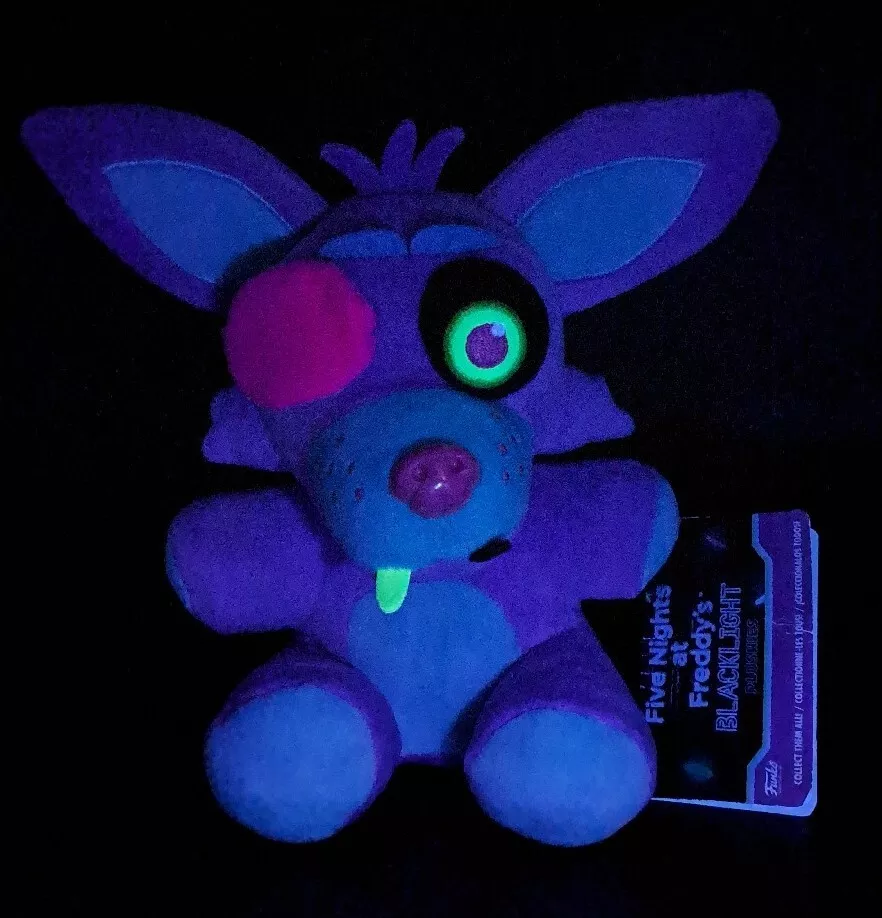 Funko Plush: Five Nights at Freddy's - Foxy Blue Blacklight