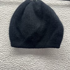 Morgan Taylor Beanie Womens One Size Black Lambswool Blend Active Outdoor Fit