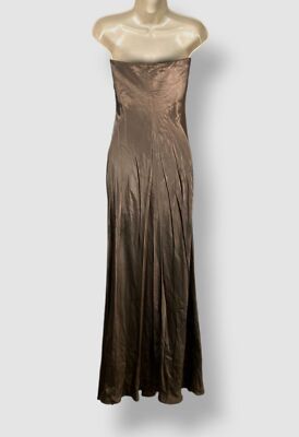 enza costa satin dress Enza Costa Satin Tank Dress in Coral